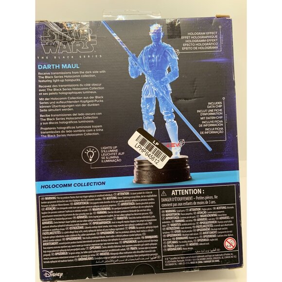 Star Wars The Black Series Darth Maul Holocomm Collection Action Figure By Hasbr - Picture 3 of 3